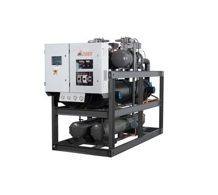 Купить Промышленной компрессор охладителя 150hp 2 рефрижерации охлаженный водой для индустрии пластмасс online manufacture
