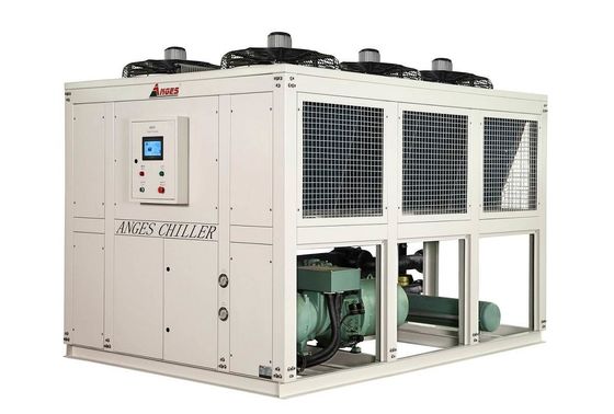 Купить PLC 85hp воздушно-охлаждаемый винтовый охладитель для линии производства упаковки online manufacture
