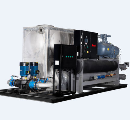 Купить Интегрированные 160HP мочат охлаженный тип、 винта хладоагента охладителя R22 online manufacture