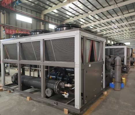 Купить Охлаженный водой компрессор винта системы охладителя 85HP Semi герметичный online manufacture