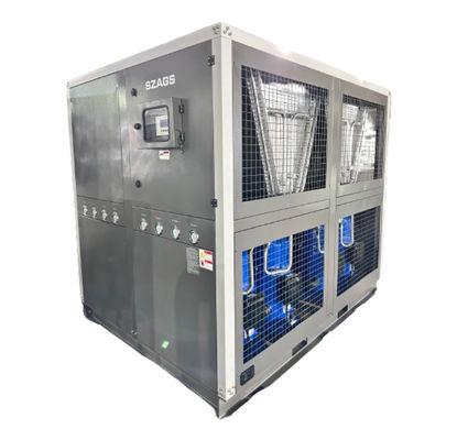 Купить Производственное предложение 60HP воздушно-охлажденный промышленный водяной холодный 60 тонн скрутный тип гликоль холодный с четырьмя скрутными компрессорами online manufacture