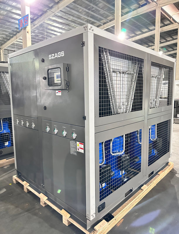 R407C холодильник 40HP компрессор Промышленный водяной холодный аппарат для охлаждения пластмассовых форм