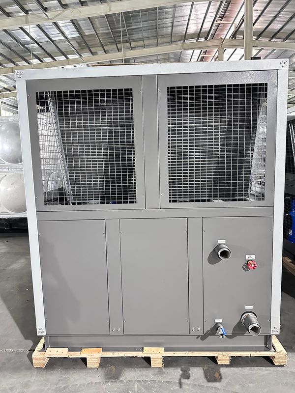 Производственное предложение 60HP воздушно-охлажденный промышленный водяной холодный 60 тонн скрутный тип гликоль холодный с четырьмя скрутными компрессорами