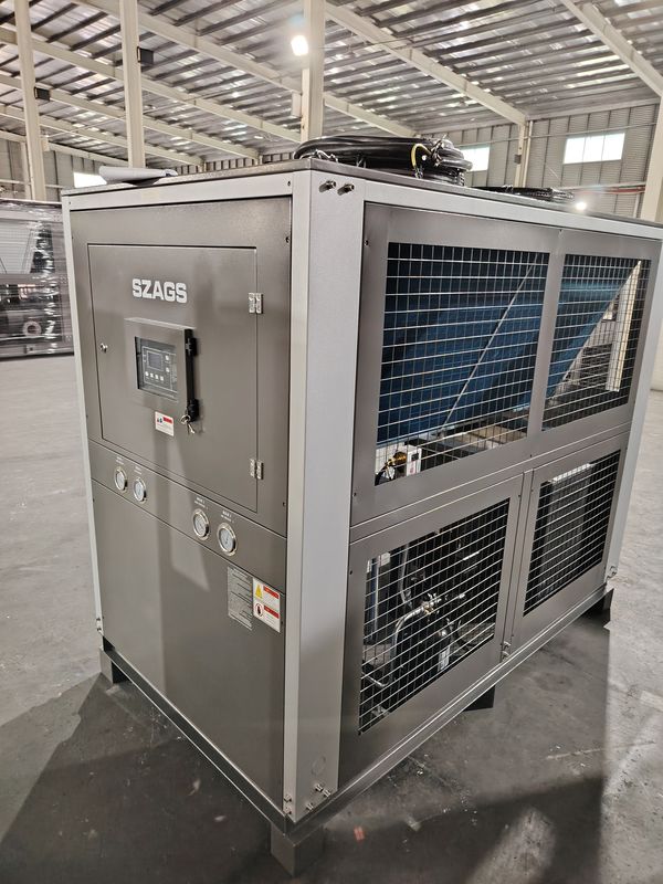 20 HP Гликольный чиллер 72 кВт Промышленный прокатный тип воздушно-охлаждаемый водяной чиллер