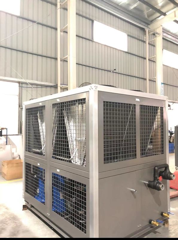 30 HP Промышленный охладитель Раствор меди и никеля испаритель R407C Экологически чистый хладагент для станков обработки с ЧПУ